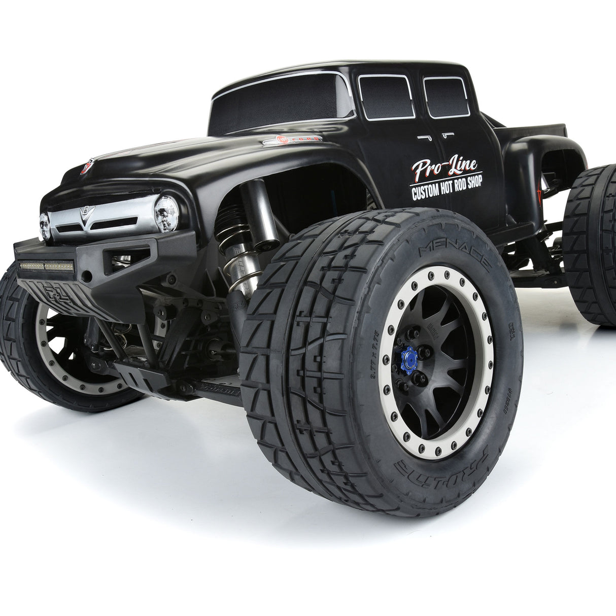Menace 1/5 HP BELTED Pro-Loc F/R X-MAXX MTD 24mm Blk/Gry Impulse (2)
