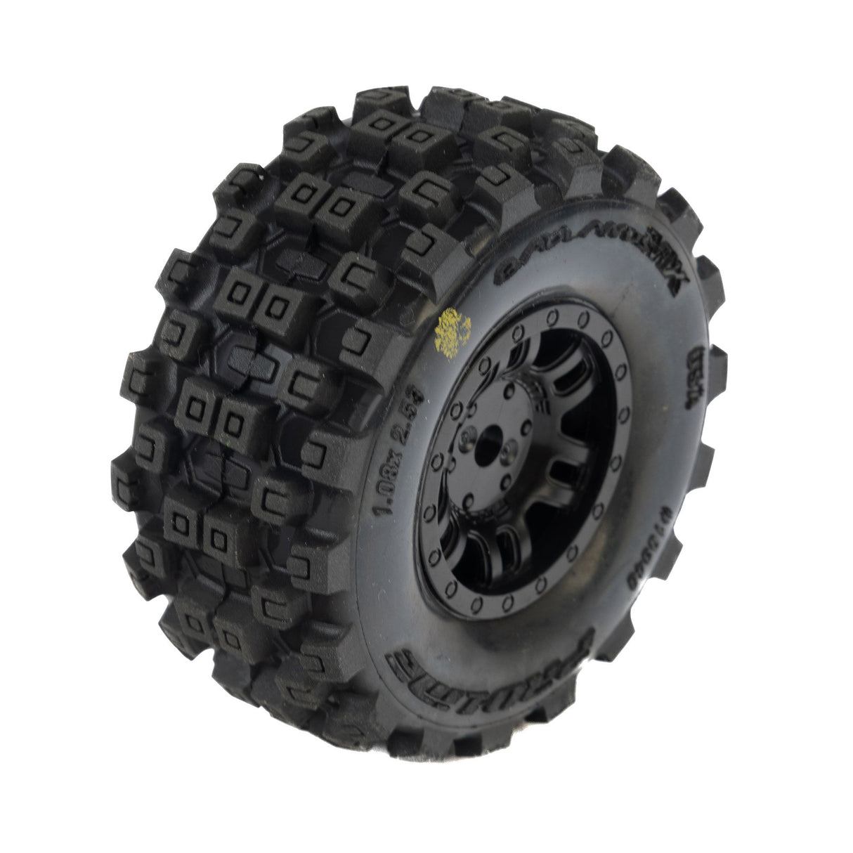 Badlands MX F/R MTD 12mm Black Split Six (4) for ARRMA MOJAVE GROM