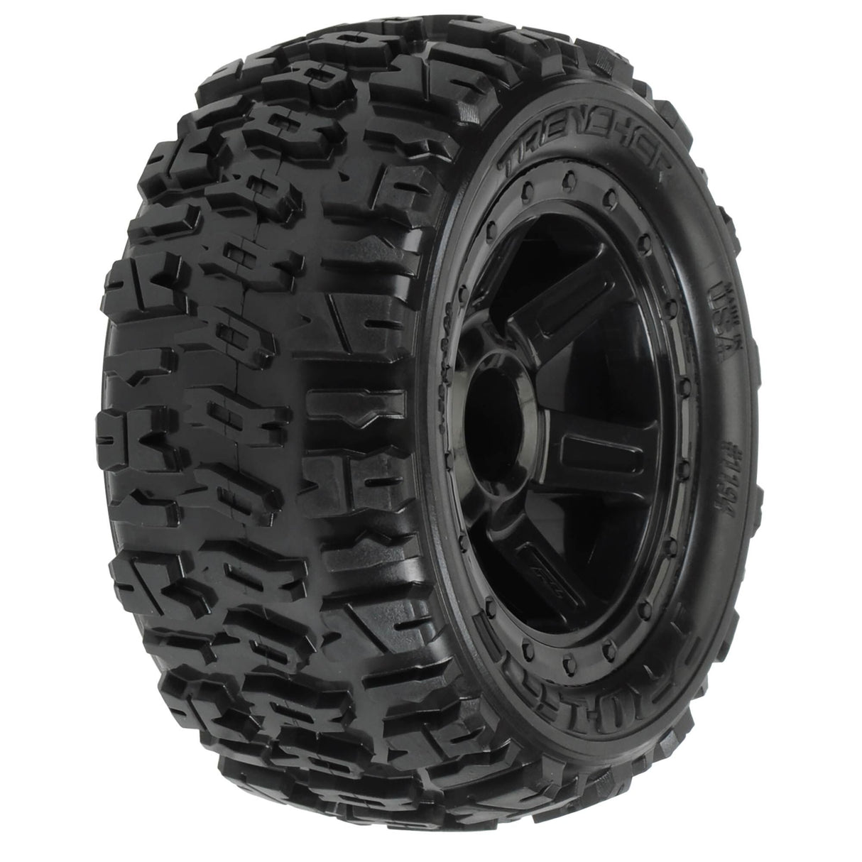 1/16 Trencher 2.2 M2 Tire Mnt Desperado Whl:ERevo