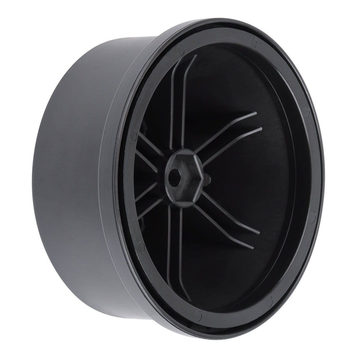 Sixer 2.2/3.0 Red/Black Bead-Loc Fr Wheels(2):SLH