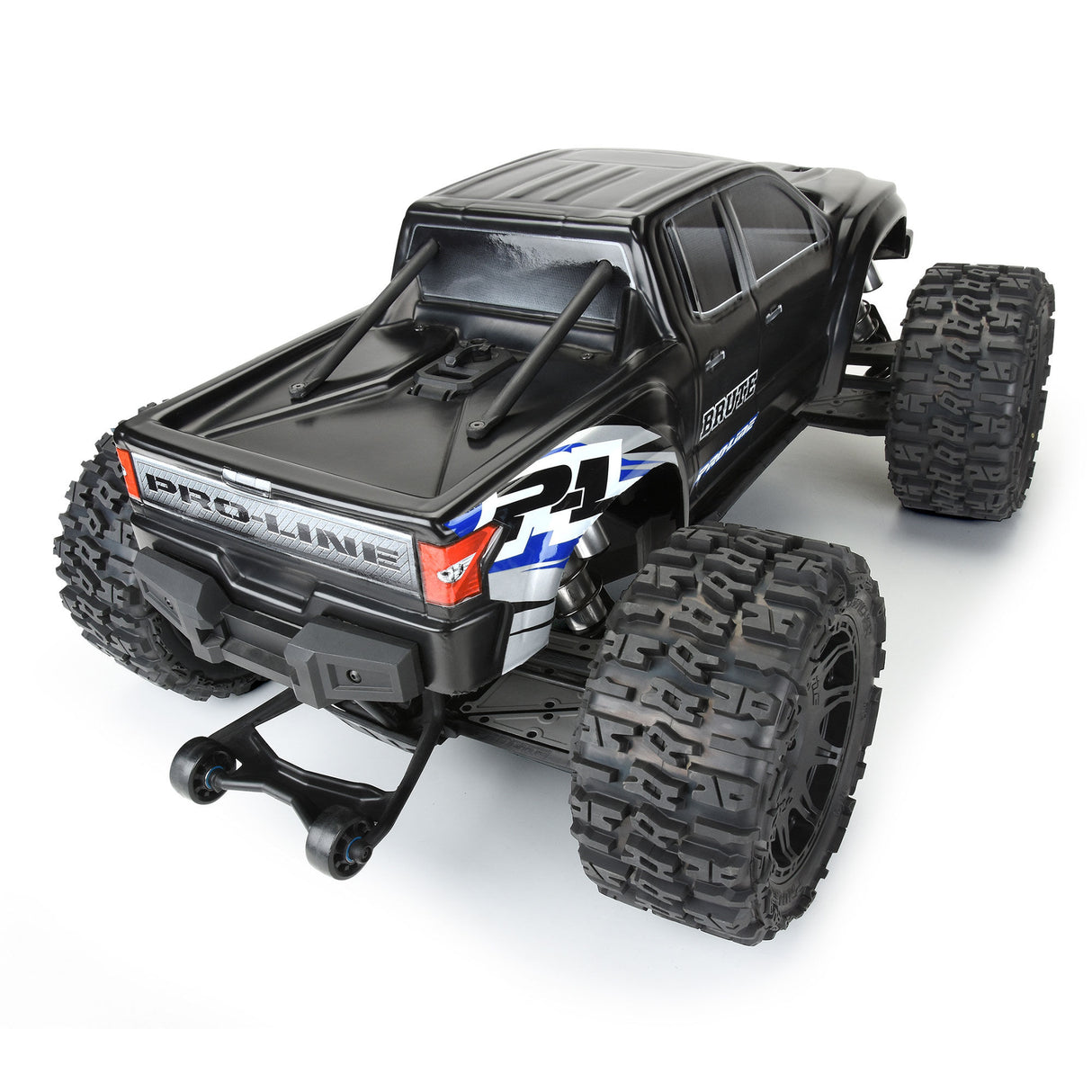 1/5 Pre-Cut Brute Bash Armor Black Body for X-MAXX