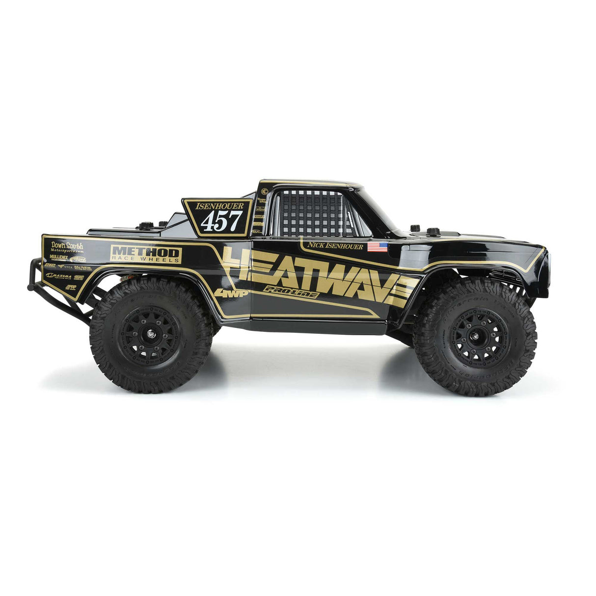 Pre-Cut 1967 Ford F-100 (Black) Body for SC