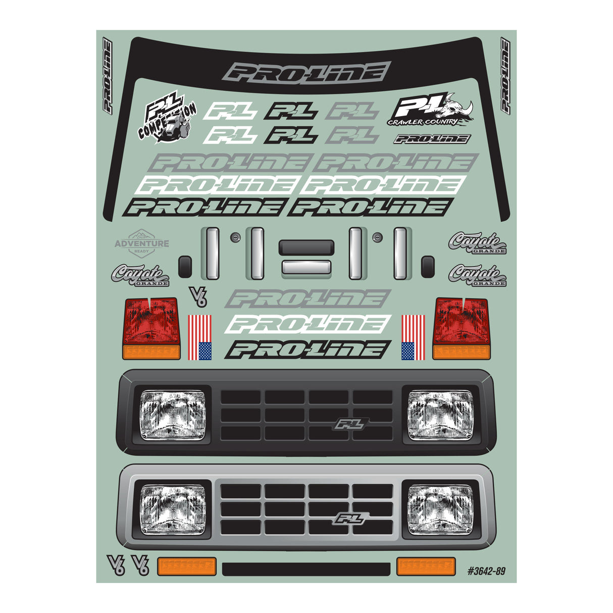 Coyote Grande Clear Body for SCX6