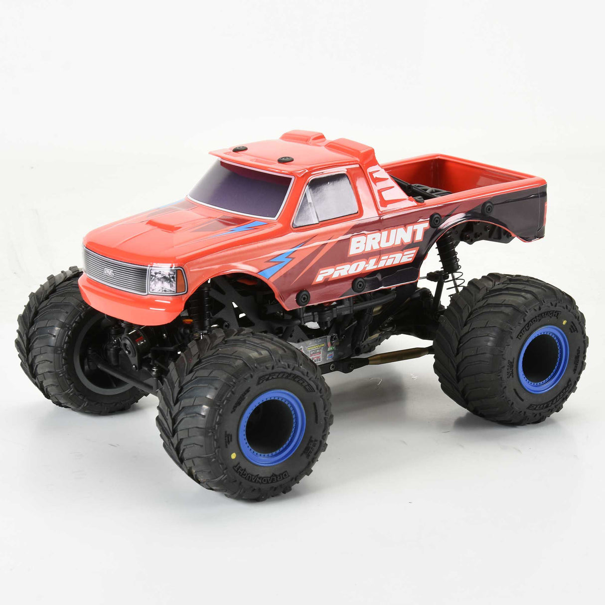 Pre-Cut Brunt Tough-Color Red Body for Losi Mini LMT