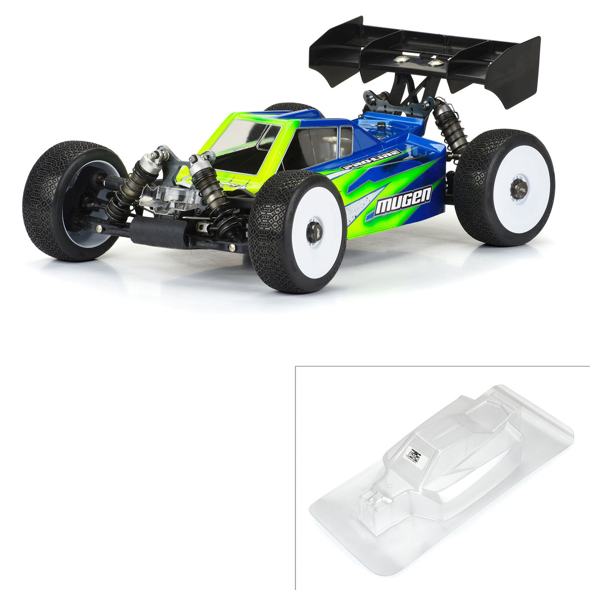 1/8 Buggy Sector Body for Mugen MBX8/MBX8R
