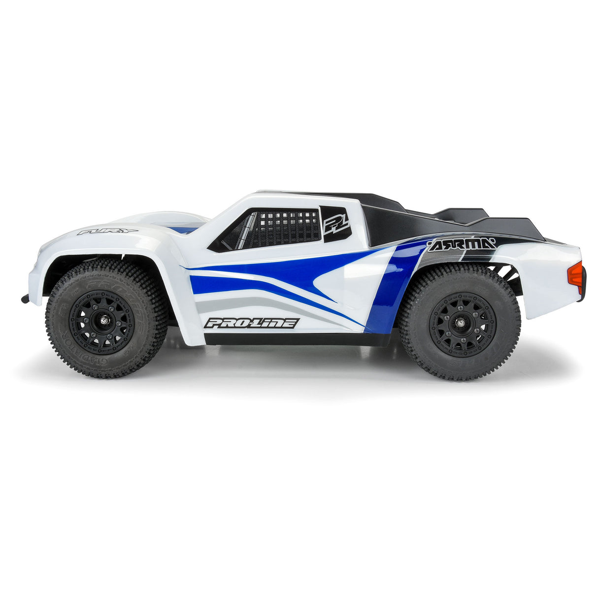 Pre-Cut Flo-Tek Fusion Tough-Color Gray Body for ARRMA Fury