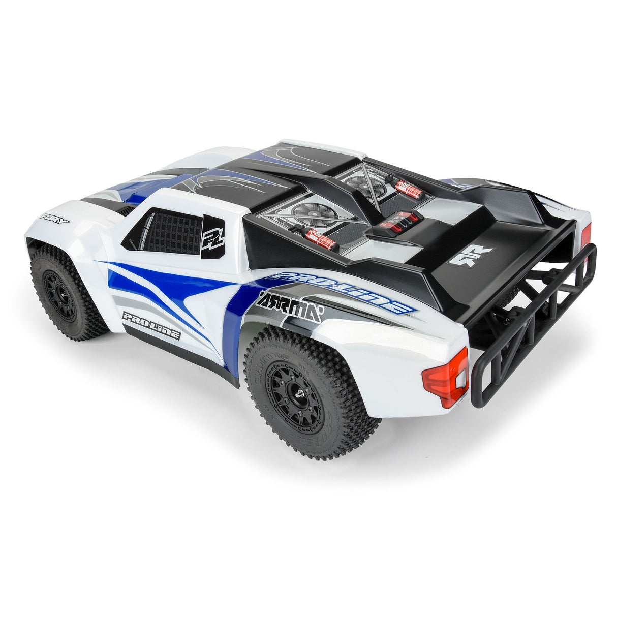 Pre-Cut Flo-Tek Fusion Tough-Color Gray Body for ARRMA Fury