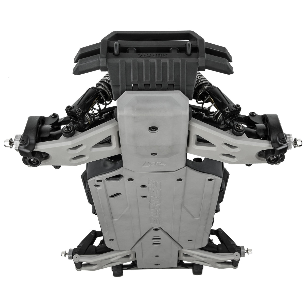 Bash Armor Front Suspension Arms (Stone Gray) for ARRMA 3S Vehicles