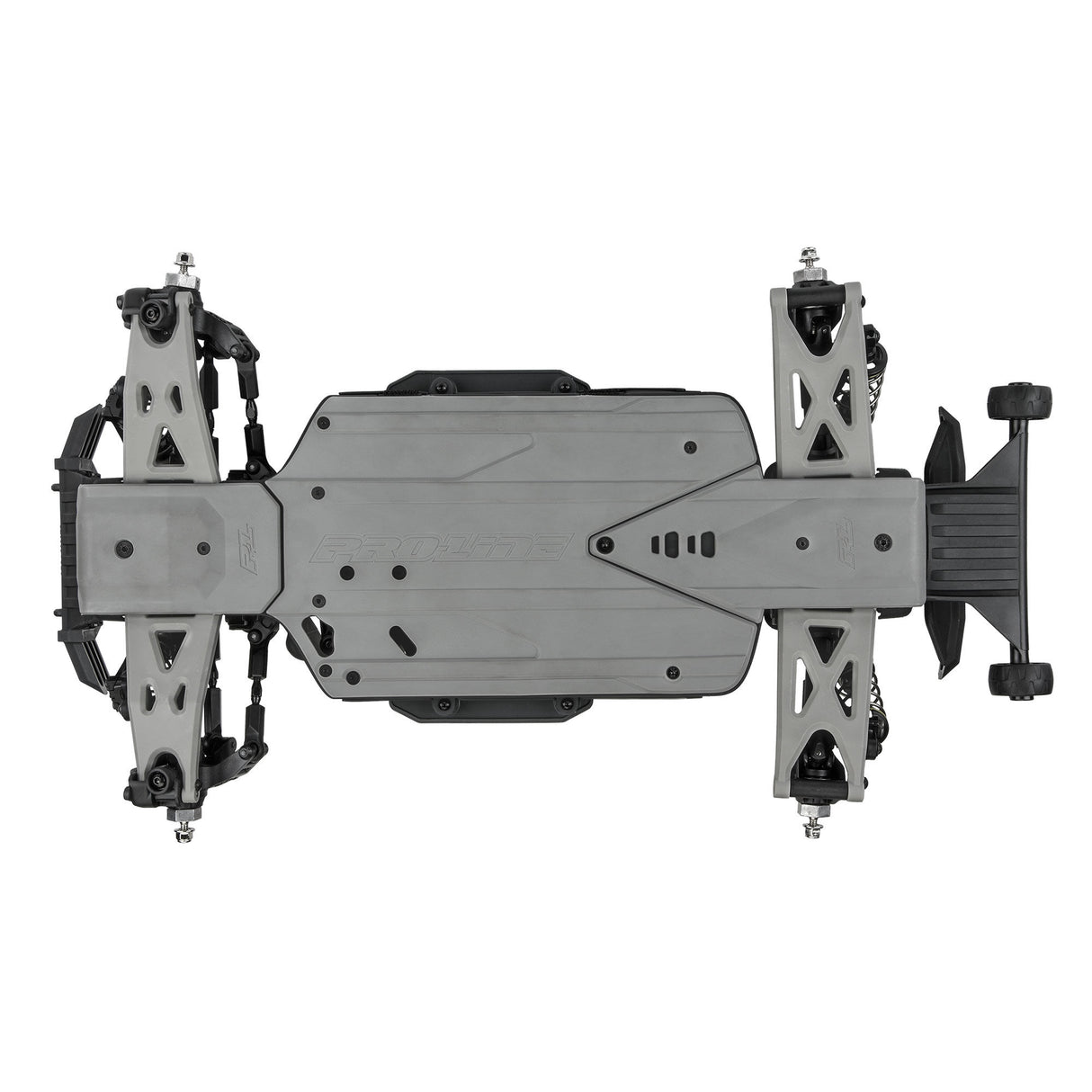 Bash Armor Rear Suspension Arms (Stone Gray) for ARRMA 3S Vehicles