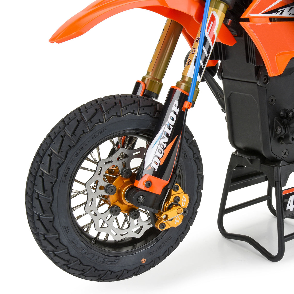 Euro Style Steel Front and Rear Brake Rotor: Promoto-MX