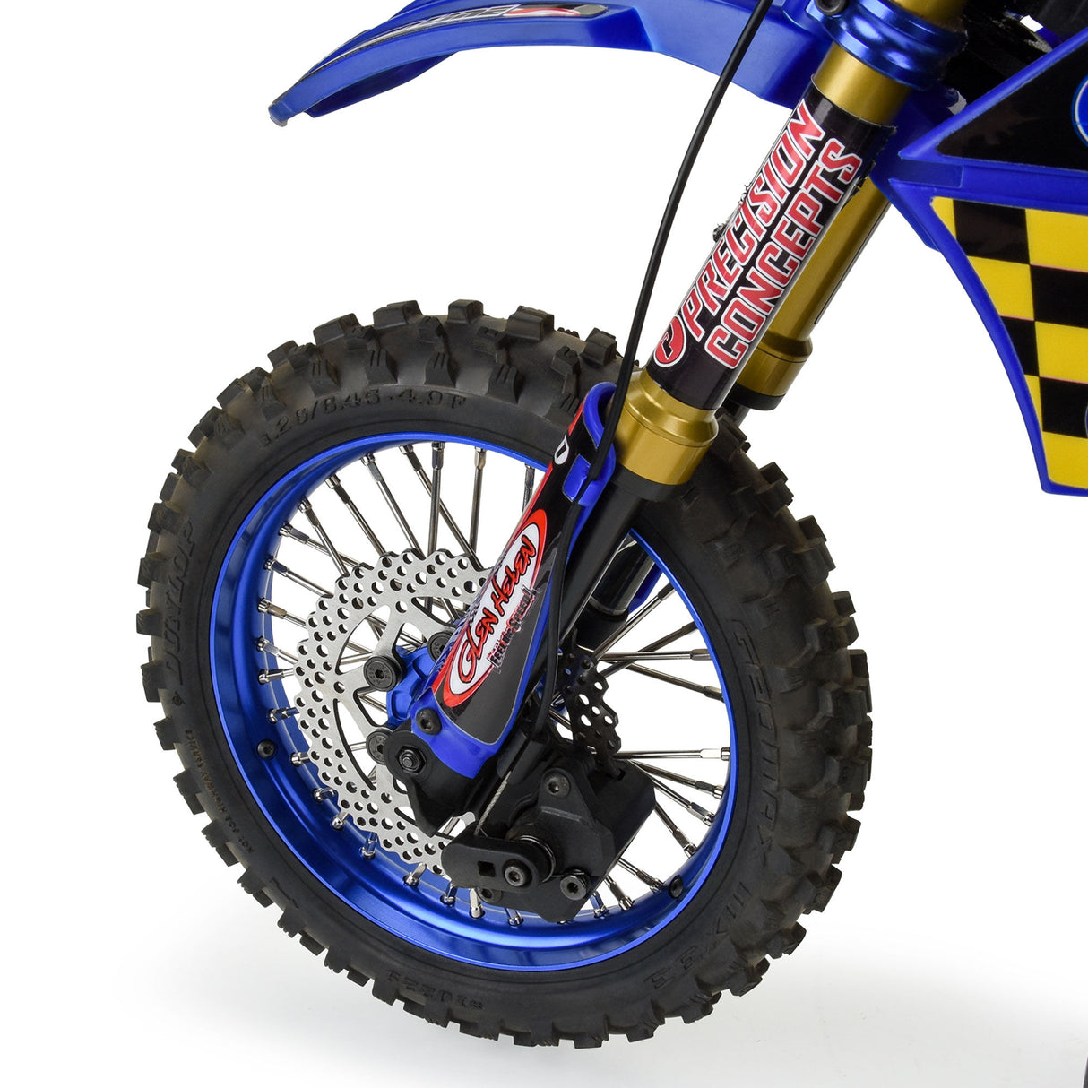 YZ Style Steel Front and Rear Brake Rotor: Promoto-MX