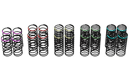 PowerStroke F/R Oil-Filled Shocks (4) for ARRMA GRANITE, MOJAVE, and TYPHON GROM