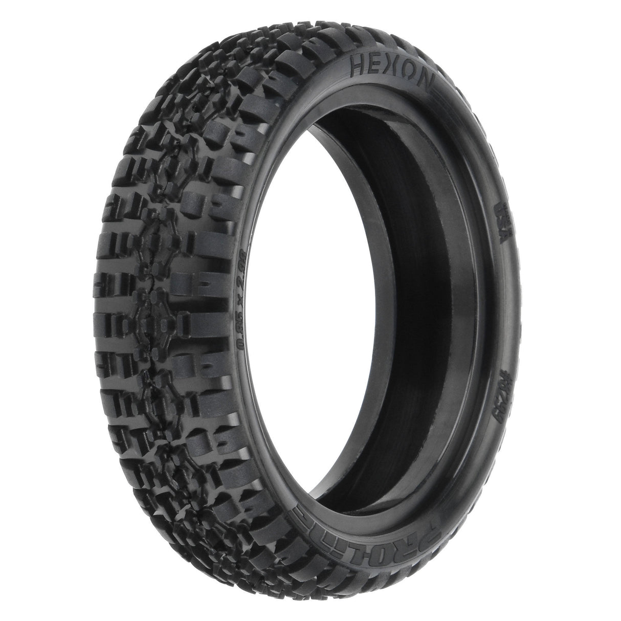1/10 Hexon CR4 2WD Fr 2.2 Carpet Buggy Tires (2)