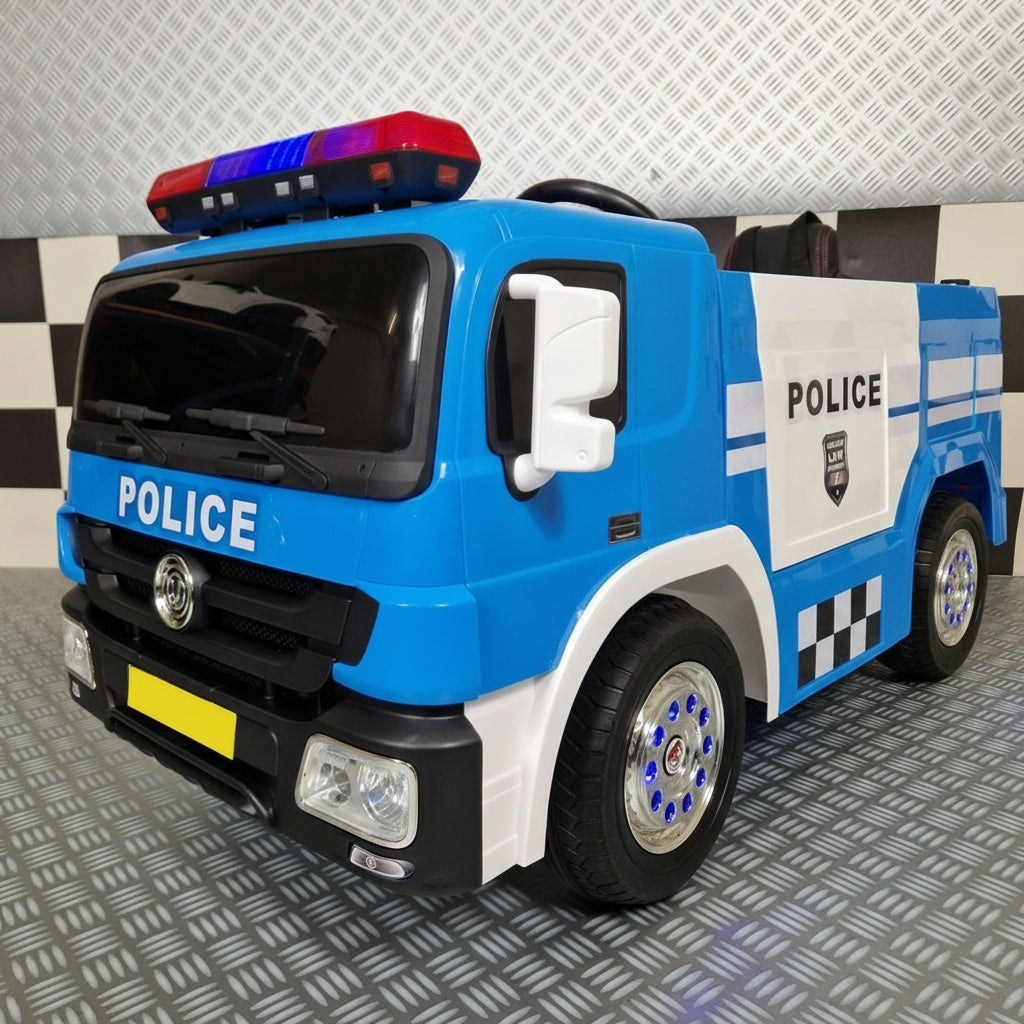 Electric police truck with RC