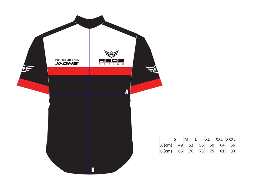 REDS REDAPRL0026XXL - Reds Racing T-Shirt Factory team Size XXL