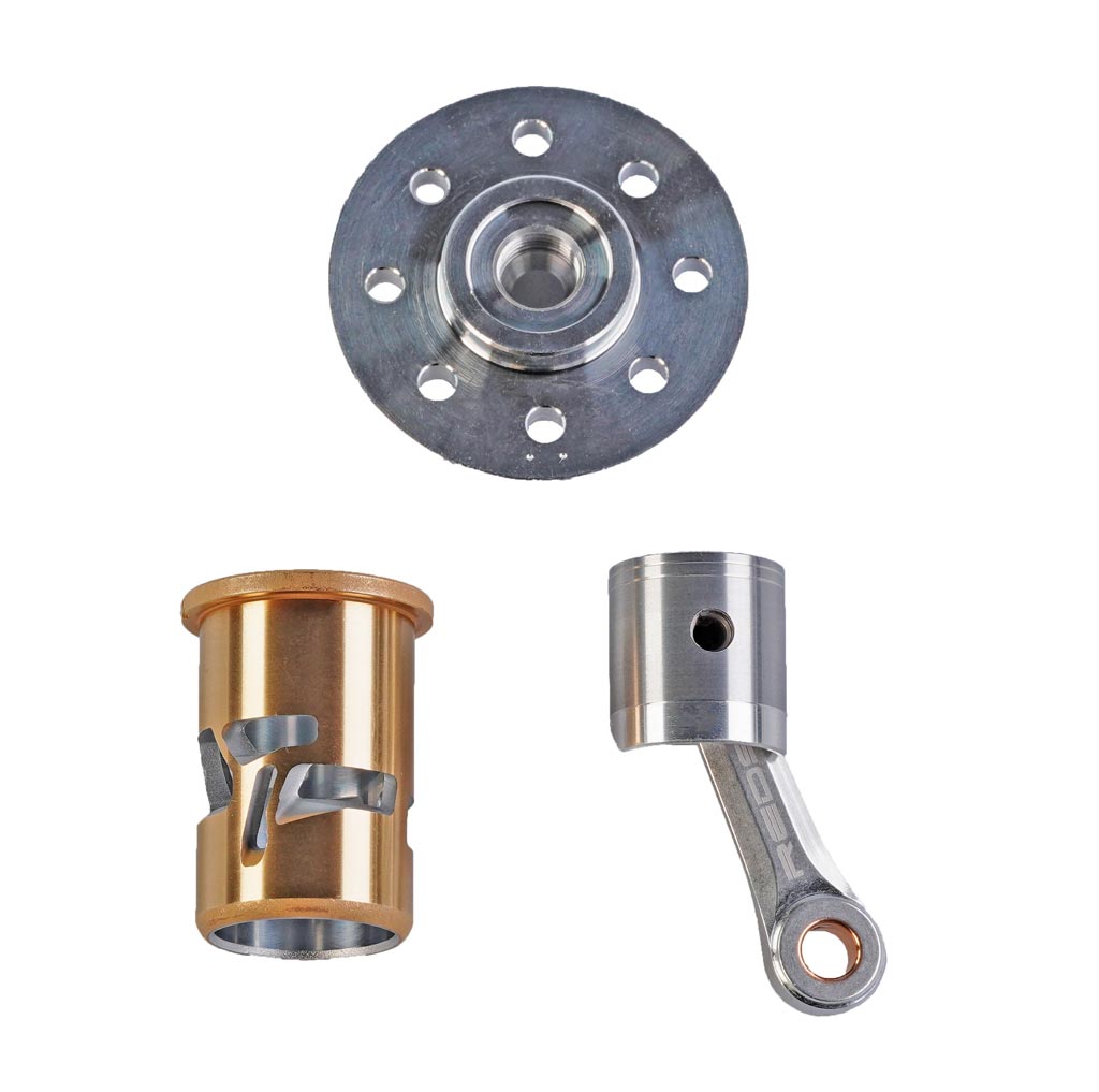REDS REDER210116 - Piston sleeve with rod assembled 5 ports 3.5cc 521S GTS