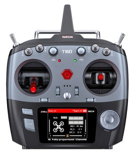 T16D Mode-1 RC Transmitter with 2x R16F Receiver
