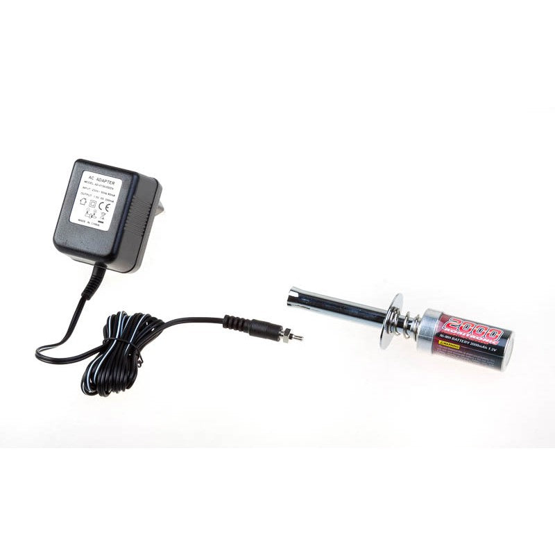 Nitro Starterkit (Glow Starter 2000mAh, Fuel Bottle, Tools)