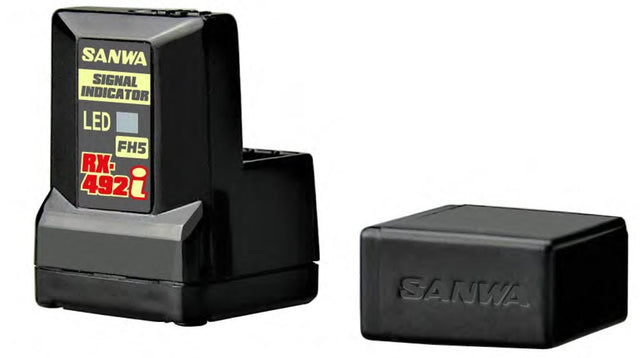 SANWA S.107A41386A - Receiver RX-492i 4 chanels 2 4GHZ FH5 SXR Waterproof