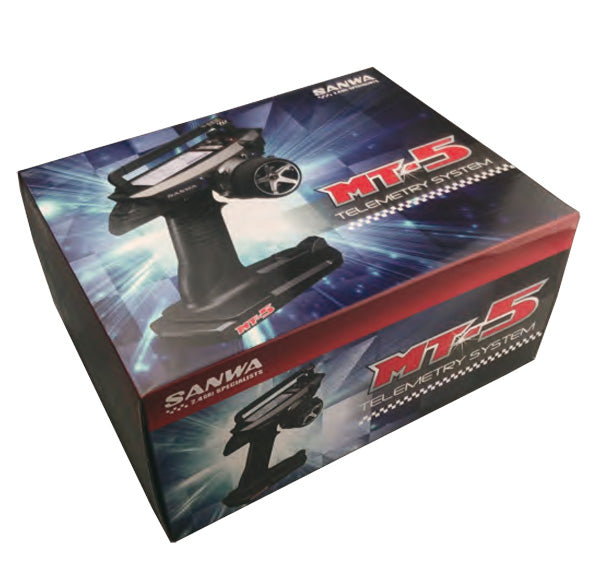 SANWA S.MT5COMBO - Sanwa MT5 Combo with 2x RX493 Receivers