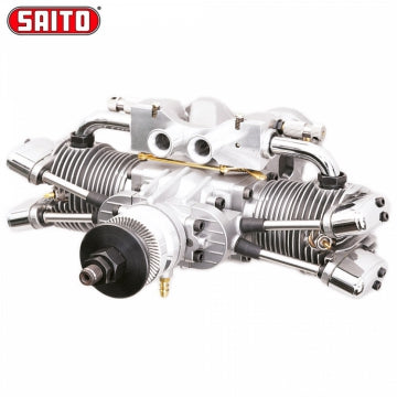 Saito SAFA-182TD - FA-182TD 30cc Twin 4-stroke Metanolengine