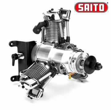 Saito SAFG-33R3 - FG-33R3 33cc 4-stroke 3-cyl Radical Gasoline Engine