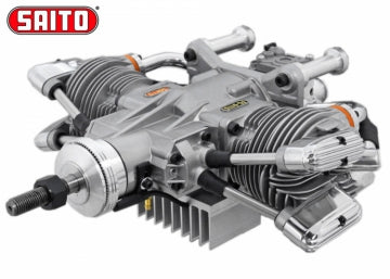 Saito SAFG-61TS - FG-61TS 61cc 4-cycle Twin Gas engine