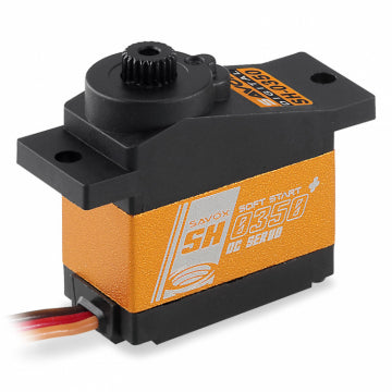 Savöx SH-0350PLUS - SH-0350MG Plus Servo 2.6Kg 0.16s Alu Micro