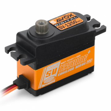 Savöx SV-1250MG PLUS - SV-1250MG Plus Servo 8,0Kg 0,095s HV Alu Coreless Metal Gear Mini