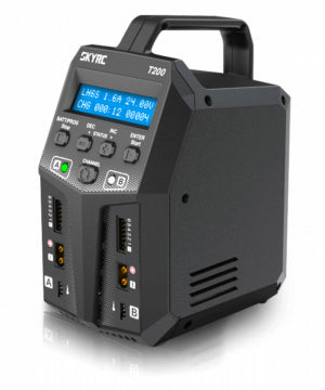 SkyRC SK-100155-01 - SkyRC T200 Charger 240VAC/12VDC 12A 2x100W