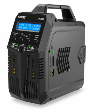 SkyRC SK-100189 - SkyRC T400Q Quad Charger AC/DC 4x100W