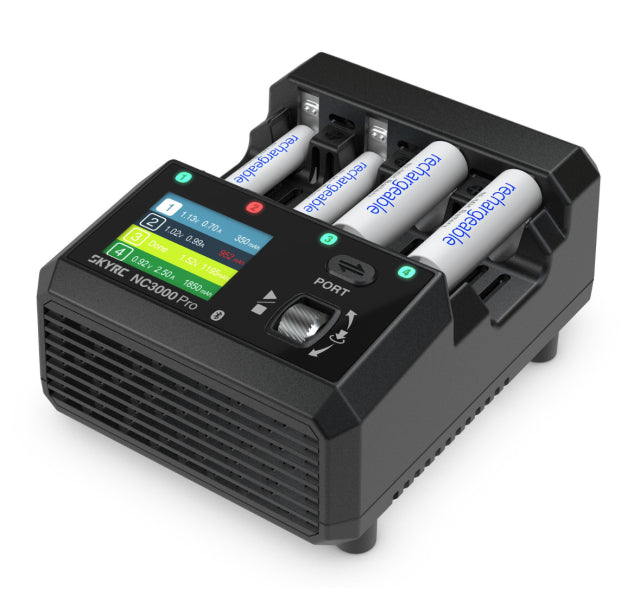 SkyRC NC3000 Pro Charger NiMH/NiCd AA/AAA 0.2-3A 240AC