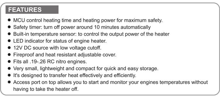 Engine Heater SkyRC