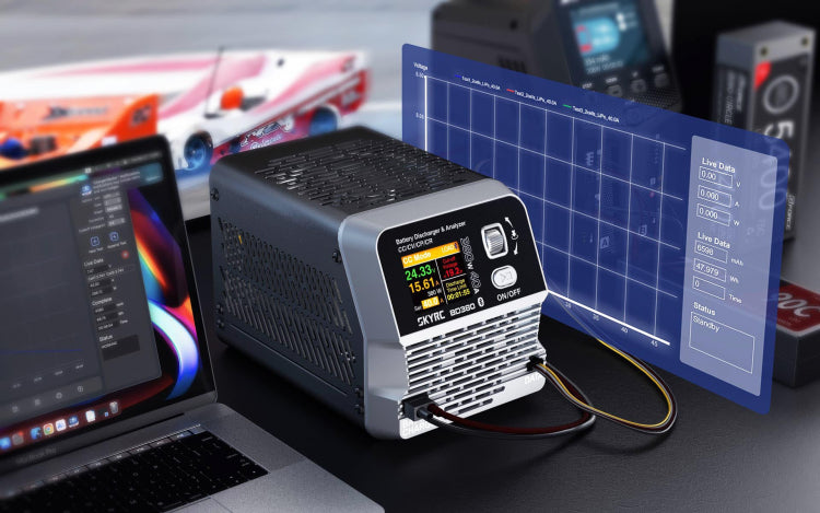 BD380+ Discharger 40A & Battery Analyzer