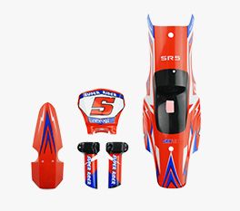 SkyRC SK-700002-70 - Body Shell - Super Rider SR5