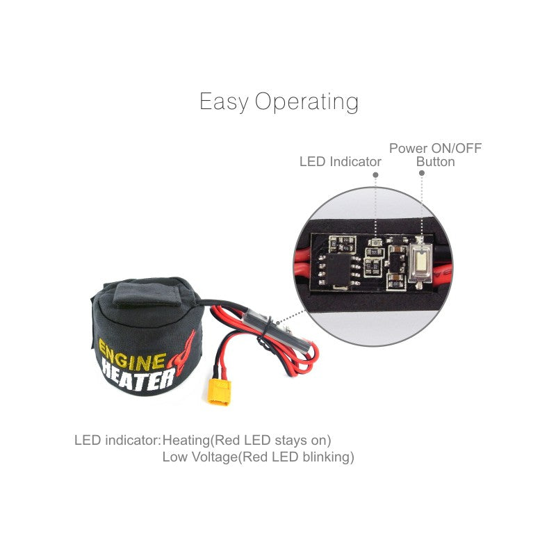 Nitro Engine Heater DC (12V)