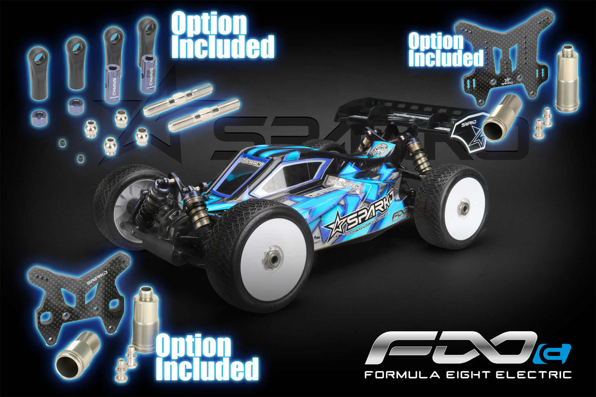 SPARKO SPKF80001EB-25 - Sparko F8 Euro 25 1:8 4WD Electric Buggy