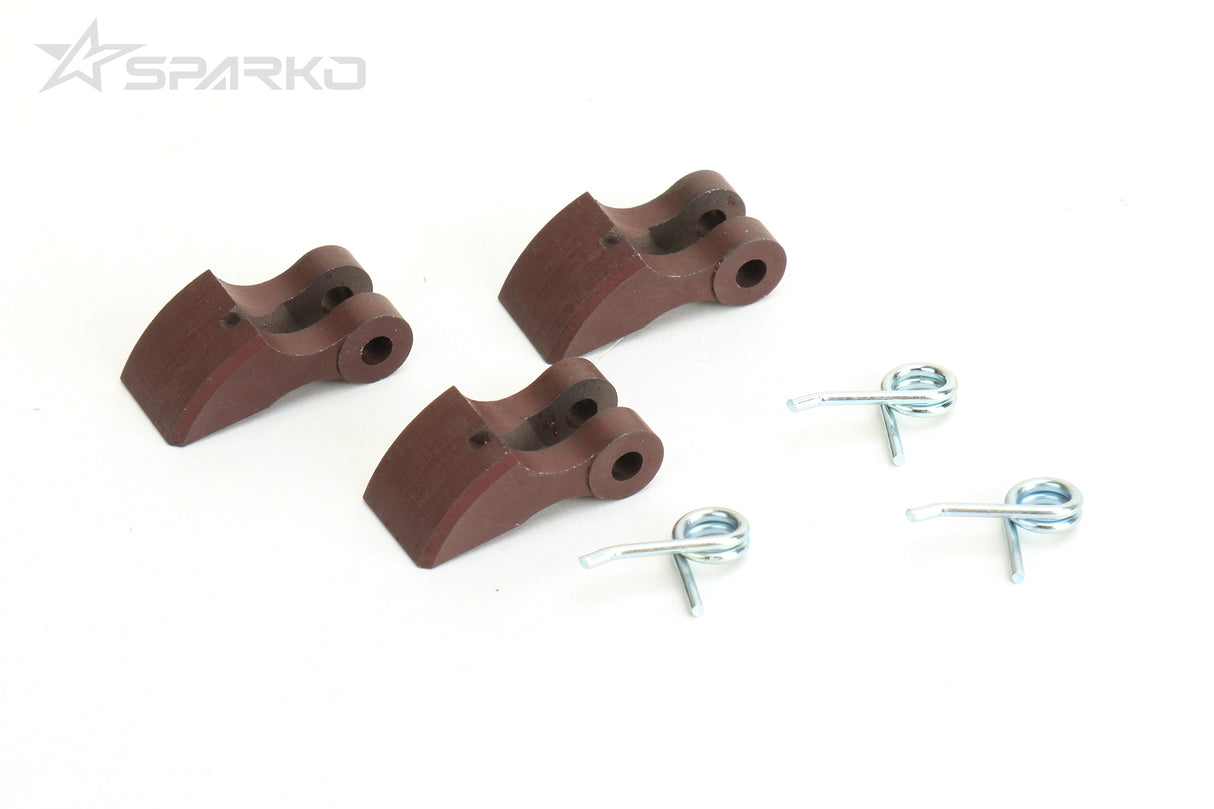 SPARKO SPKF84021 - Sparko F8 Aluminum Clutch Shoes & 1.0mm Spring 3pcs