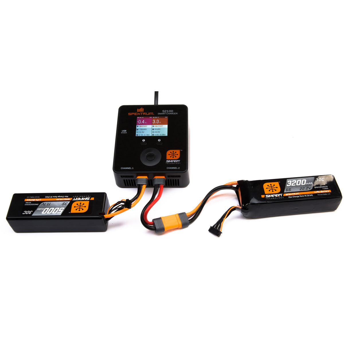 2200mAh 4S 14.8V Smart LiPo 30C; IC3