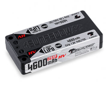 Sunpadow JA0040H - Li-Po Battery 2S 7,6V 4600mAh 140C Platin HV Shorty ULCG