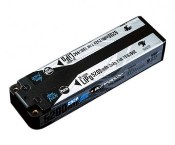 Sunpadow JD0002 - Li-Po Battery 2S 7,4V 5200mAh 130C Slim Mid Platin
