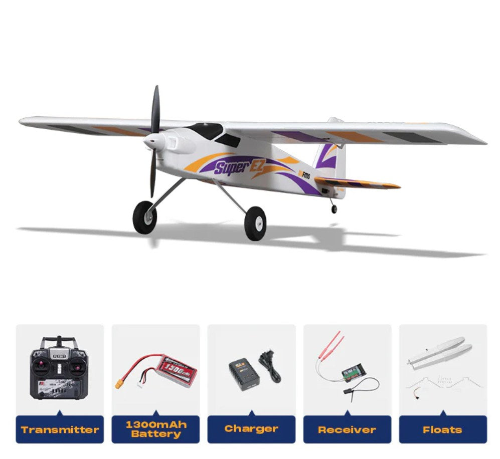 FMS Super-EZ V4 RTF - det perfekte begynderfly!