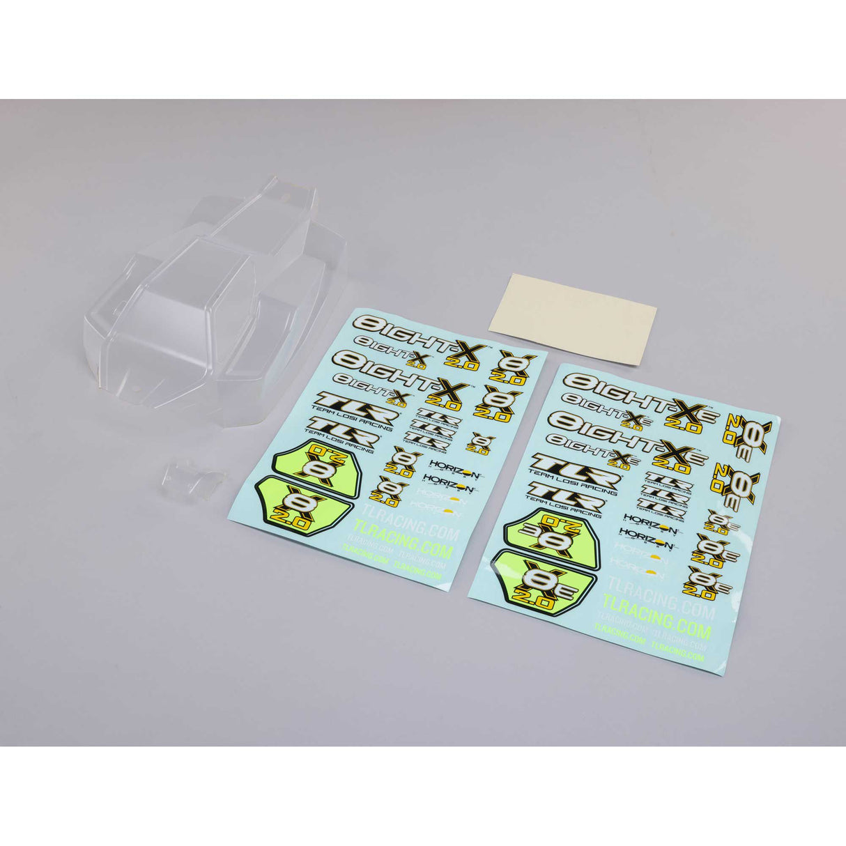 Body Set, Clear, w/Decals: 8X, 8XE 2.0