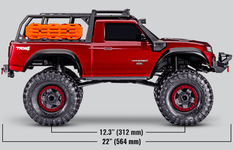 Traxxas 82044-4 TRX-4 Sport Scale Crawler High TrailTruck 1/10 RTR
