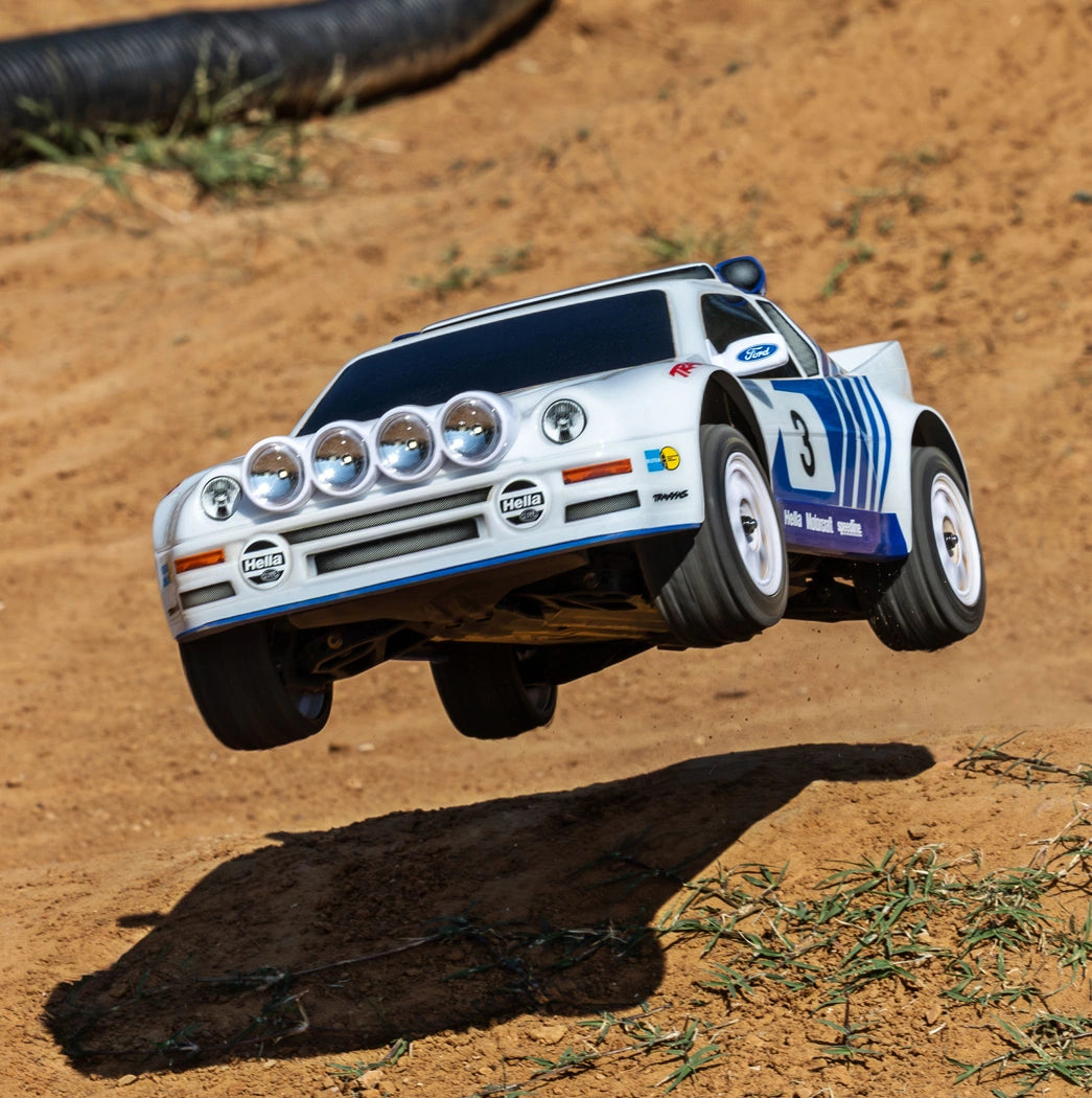 Mini Rally Ford RS200 RTR TQi VXL-3s - USB-C lader / 2s LiPo