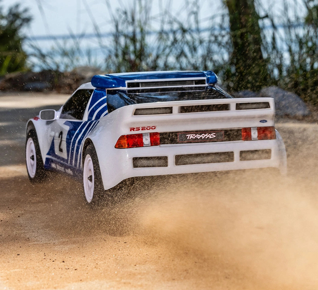 Mini Rally Ford RS200 RTR TQi VXL-3s - USB-C lader / 2s LiPo