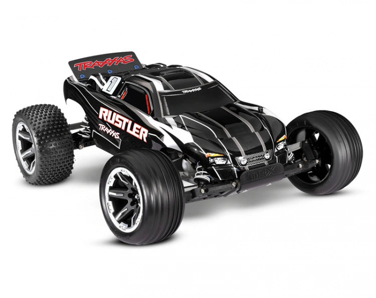 Traxxas Rustler Stadium Truck m. batteri og lader - 50 km/t!
