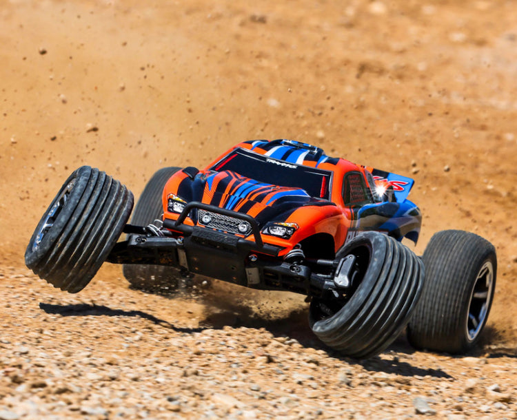 Rustler 2WD 1/10 RTR TQ EHD Orange USB-C - With Battery/Charger*