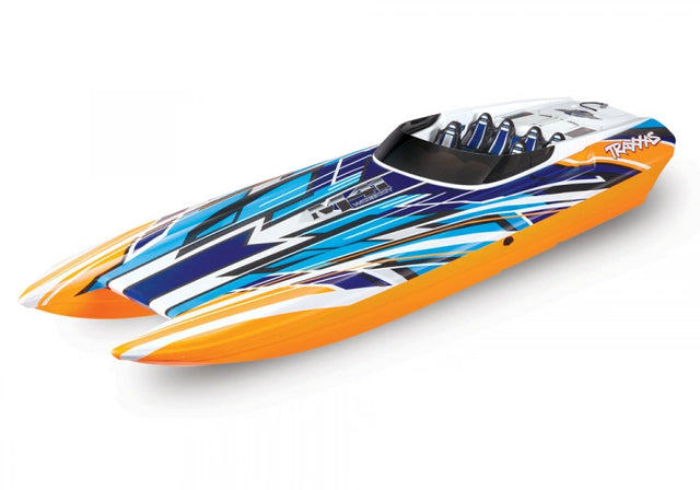 Traxxas DCB M41 Catamaran - båd med fuld fart - 80 km/t!