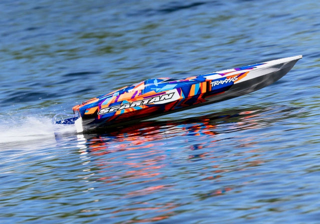 Traxxas Spartan BL - vild båd med brushless motor - TILBUD